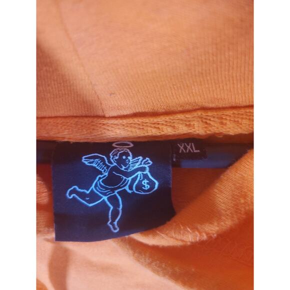 Hoodie Sweater Men's Size XL Orange Cupid - Picture 15 of 16